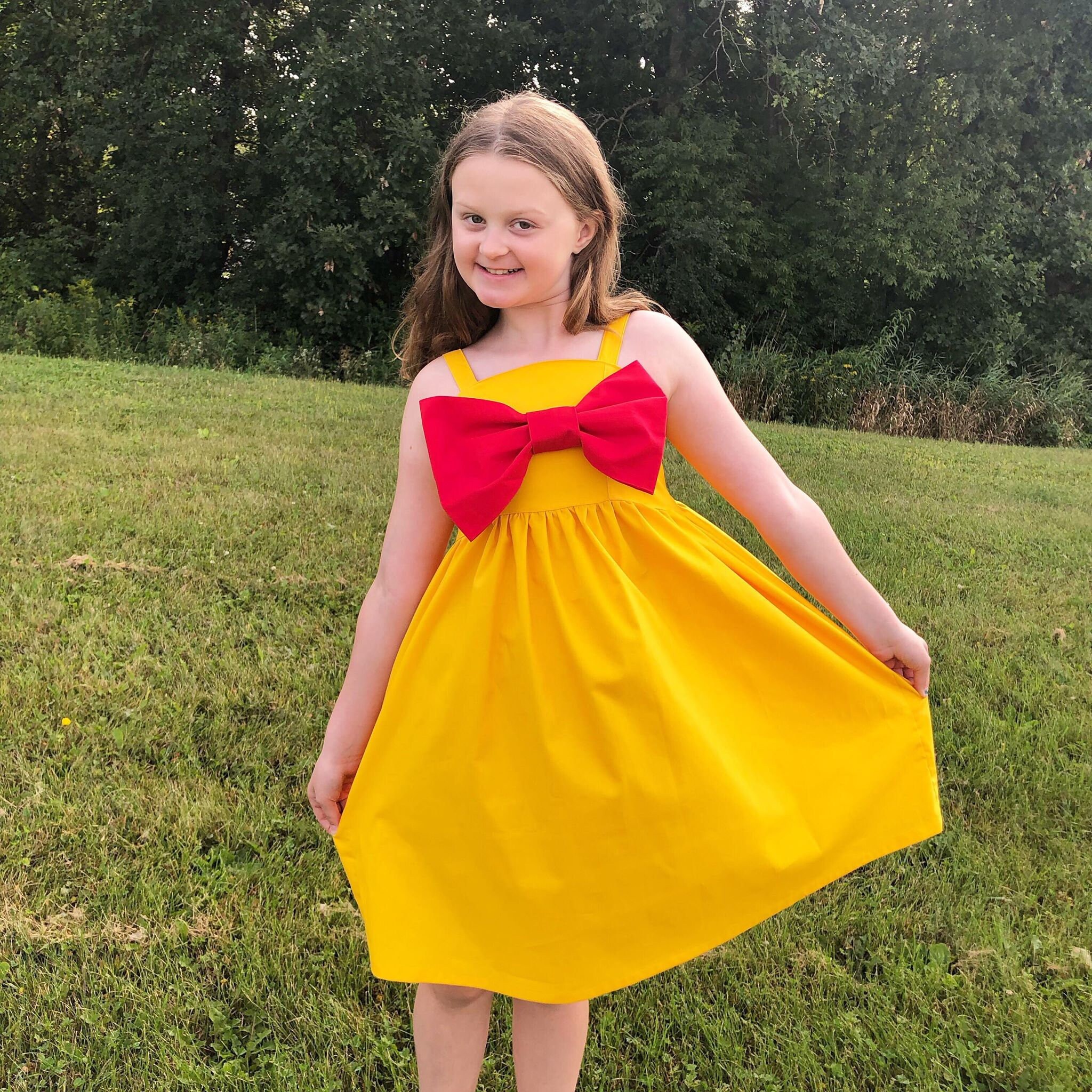 gradient chiffon dress