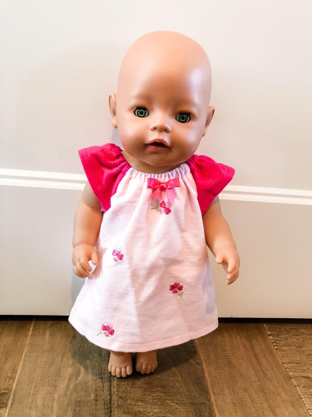 Doll Clothes for 14 to 16 Inch Dolls Pink Floral Doll Etsy