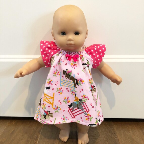 American Girl doll 18/"//Bitty Baby Dora Explorer nightgown Dress outfit Clothes