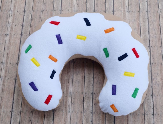 Pillow Cover with Rainbow Sprinkles Pillow Cover with Rainbow Sprinkles
