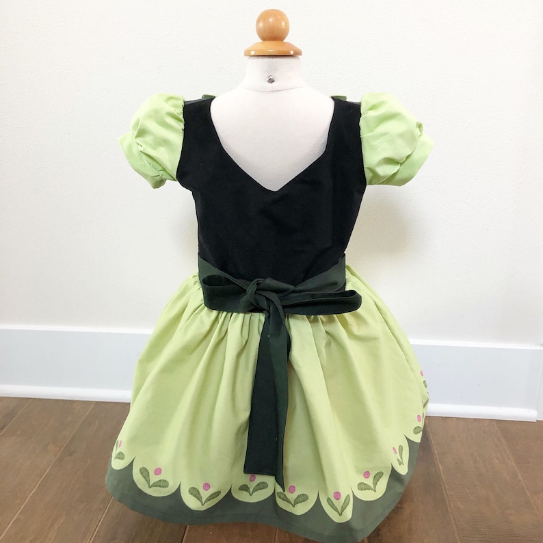 Young Anna Dress Toddler Anna Dress Disney Dress Frozen Etsy