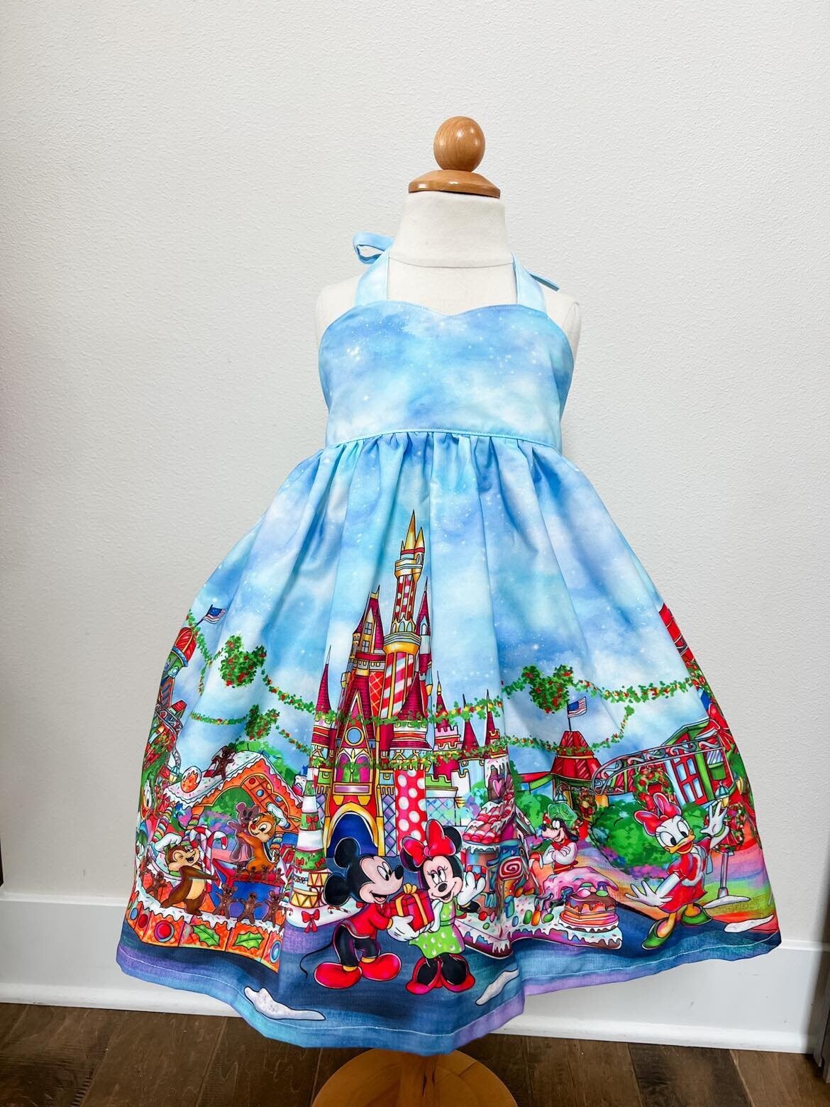 disney christmas dress