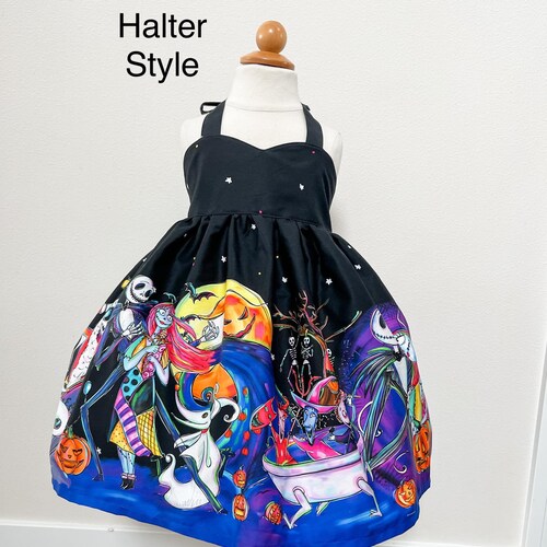 Nightmare Dress - Custom Fabric Dress shops - Disneybound Dress