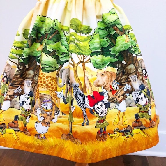 Animal Kingdom Dress Custom Fabric Dress Disney Dress Safari Dress Etsy Canada