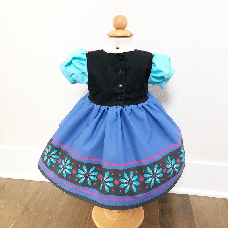 Baby Elsa Dress Little Elsa Dress Disney Dress Frozen Etsy