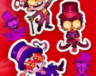 Superjail! Warden Stickers
