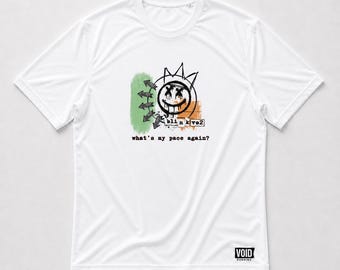 Blink vo2 hardloop-T-shirt: op poppunk Blink 182 geïnspireerd performance-T-shirt