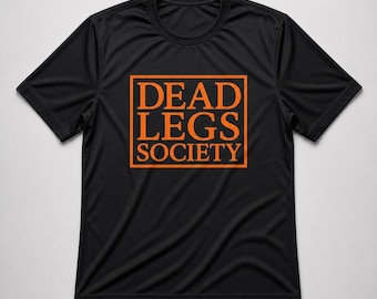 Hardloopshirt Dead Poets Society – VOIDxDeadLegs 'Dead Legs Society' | Cultfilm-T-shirt voor hardlopers | Grafisch raceshirt | Cadeau