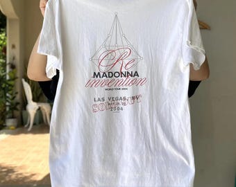 Madonna Re-invention Tour 2004 – Vintage Y2K Concert Tee (DDP / No