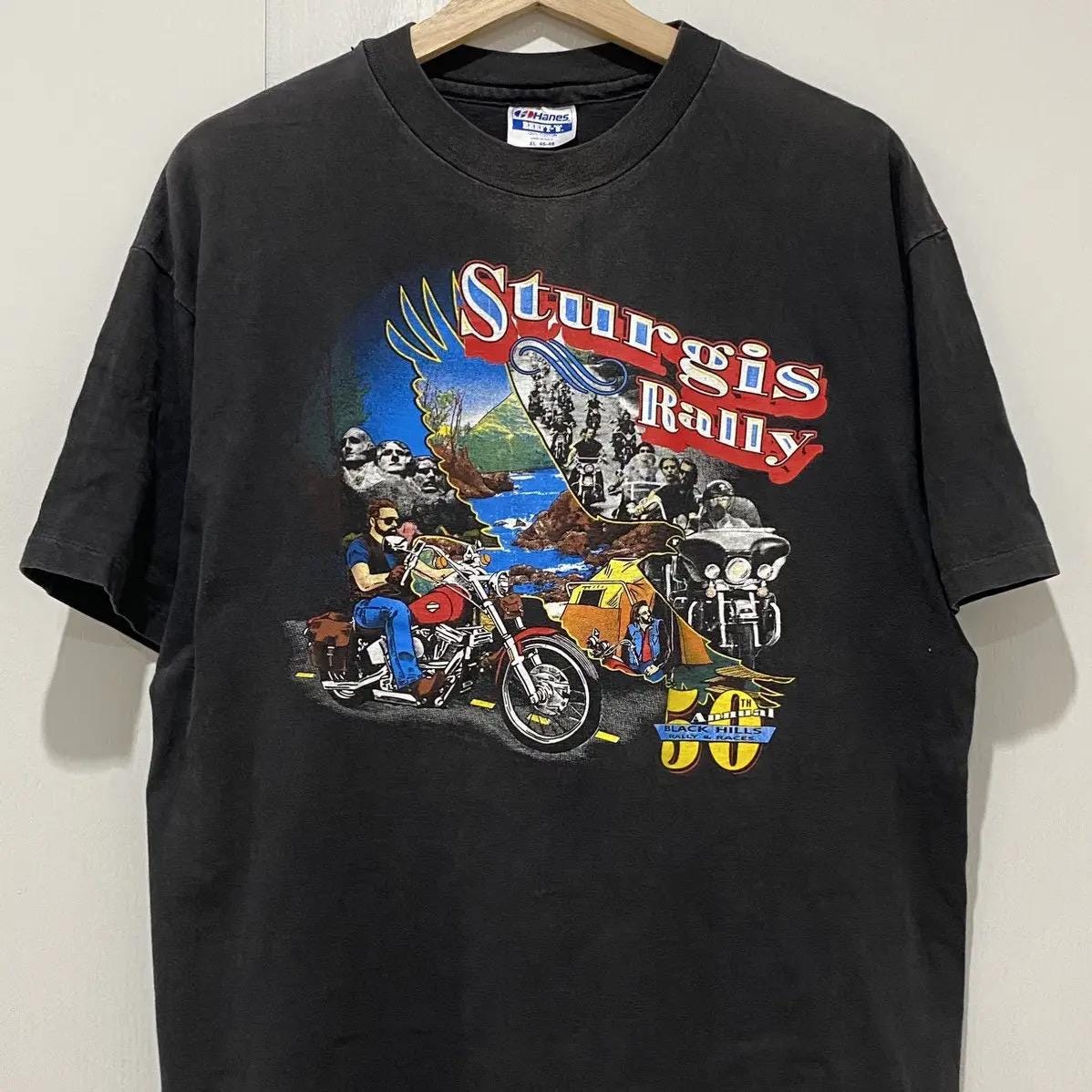 Vintage 1990s Harley-davidson® Sturgis 50th (DDP / No Import Fees