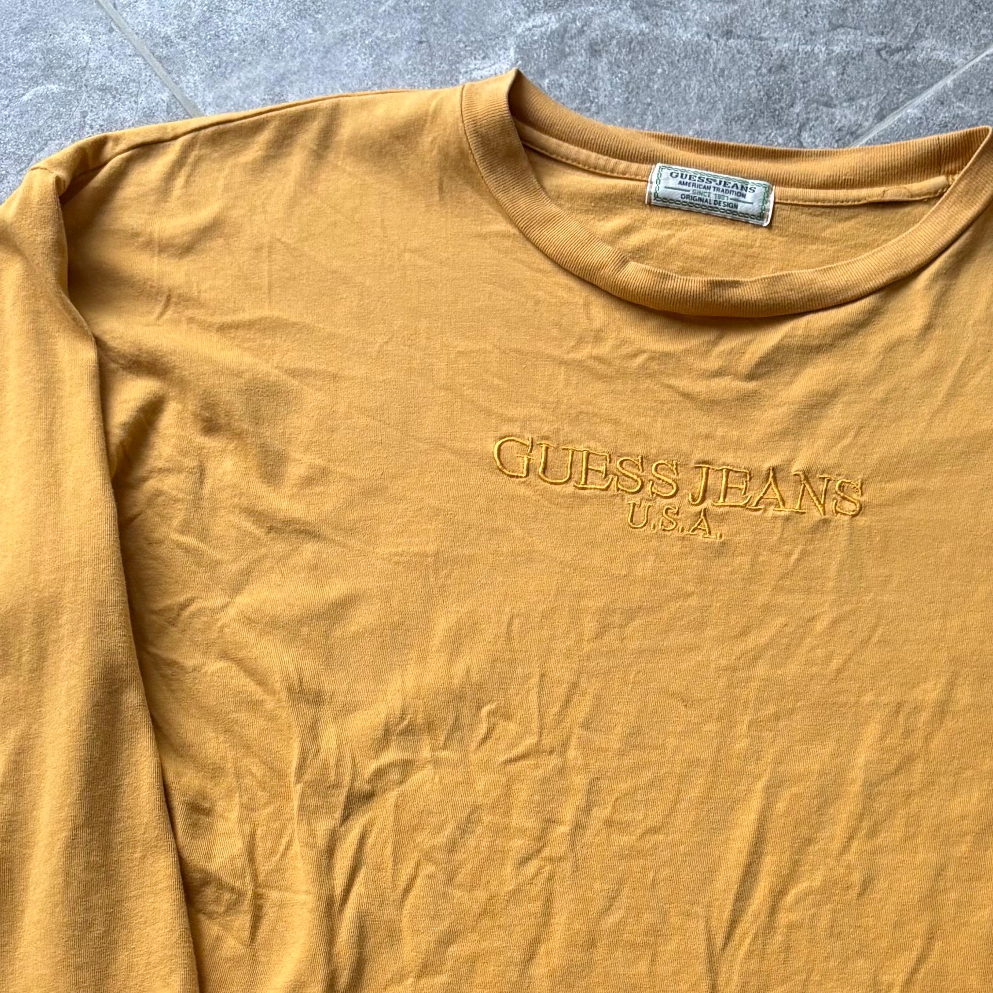 ヴィンテージ 90年代 Guess Jeans USA 長袖Tシャツ | レトロ 