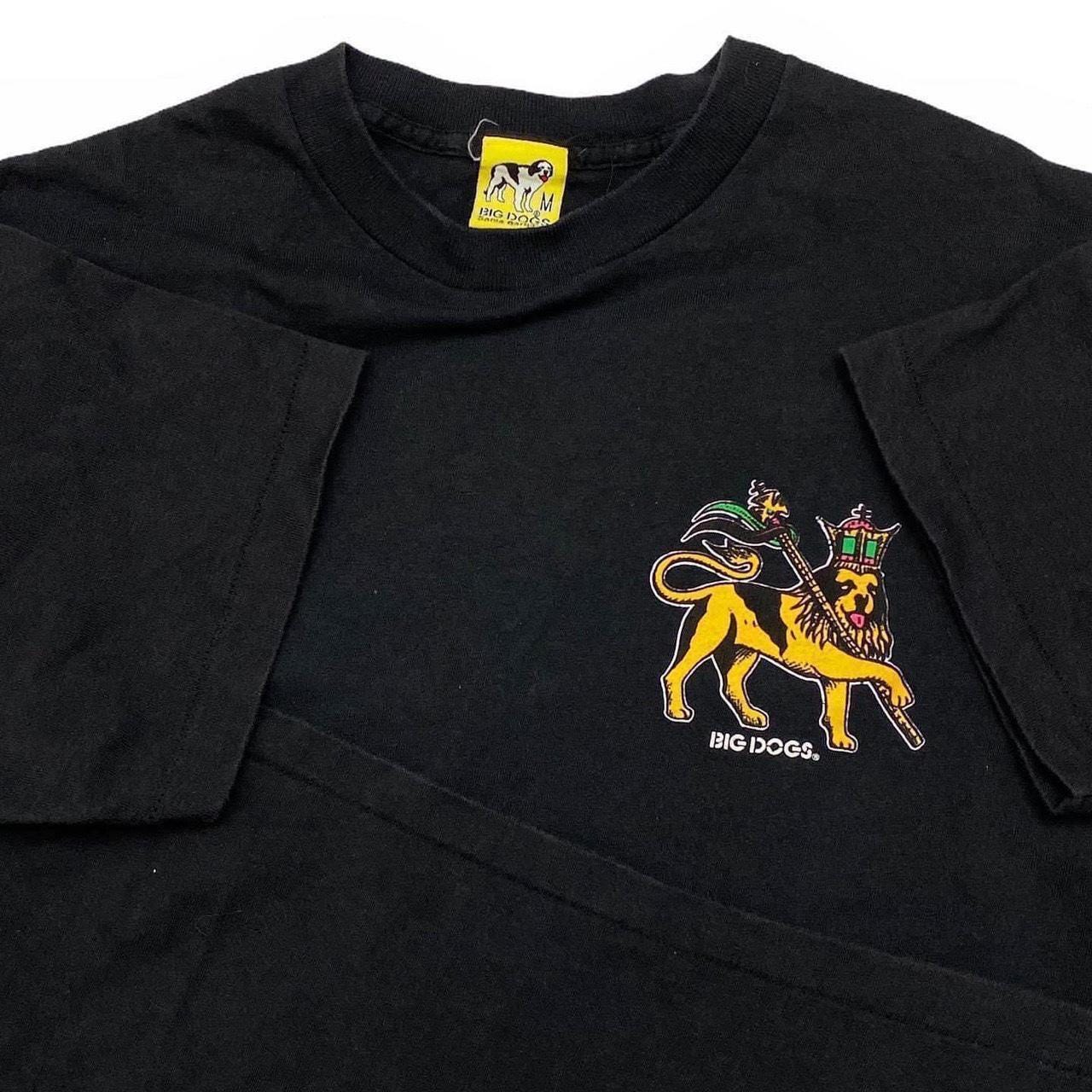Vintage 90s Big Dogs Rasta Dog Tee Reggae Humor - Etsy