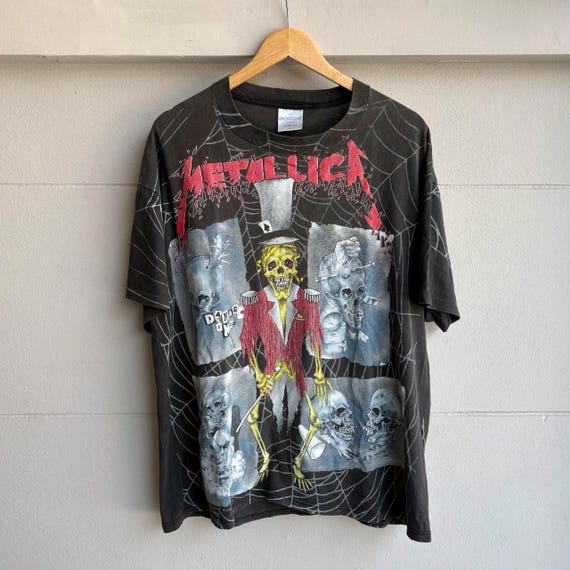 Vintage 1992 Metallica Spider Pushead Ringmaster T-shirt - Etsy