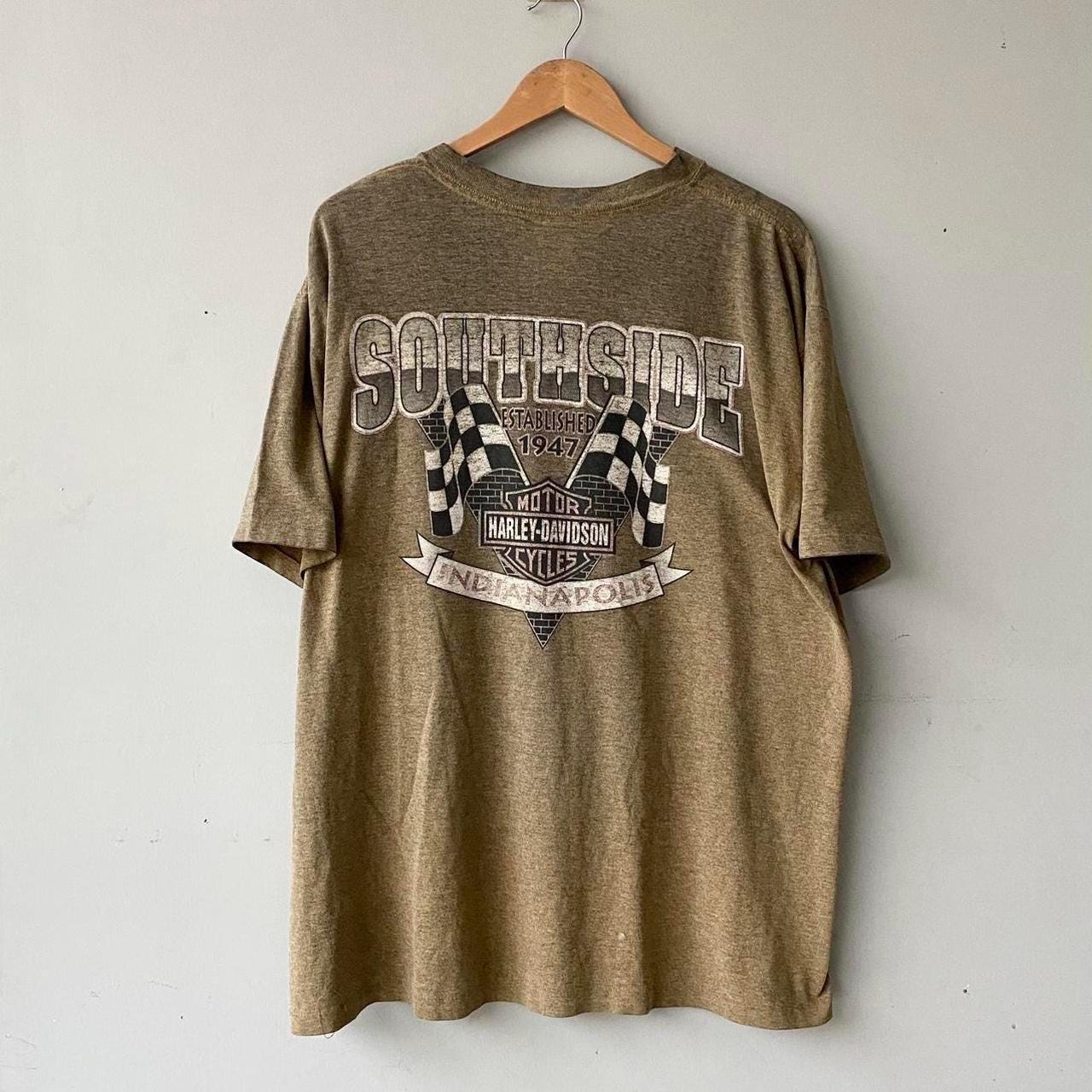 90年代ヴィンテージ ハーレーダビッドソン Tシャツ インディアナポリス 