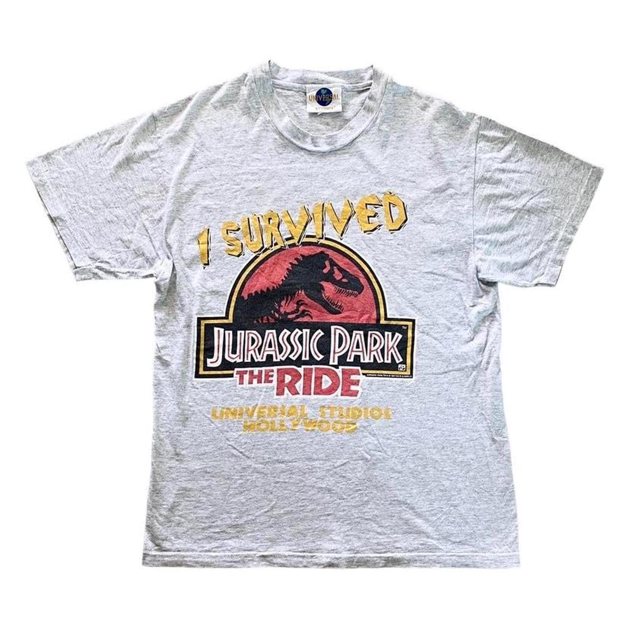 ヴィンテージ 1997年 ジュラシック・パーク ザ・ライド Tシャツ 