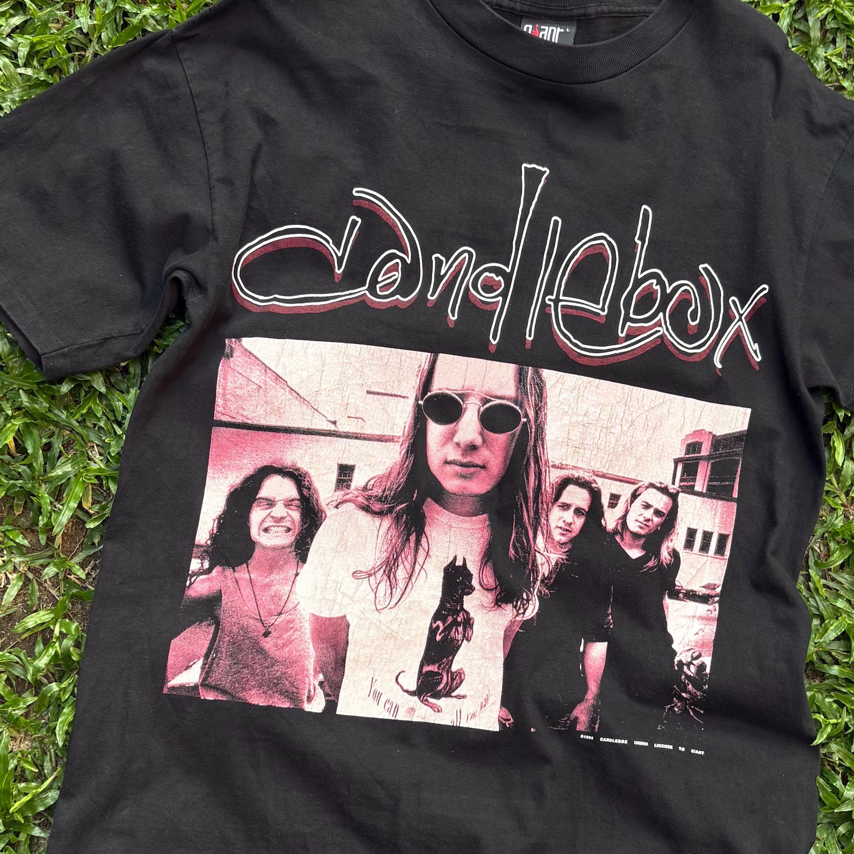 Vintage 1993 Candlebox Grunge Rock Band T-shirt Size L - Etsy