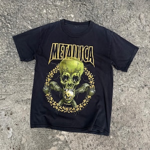 Vintage 2000s Metallica “no Leaf Clover” T-shirt - Etsy