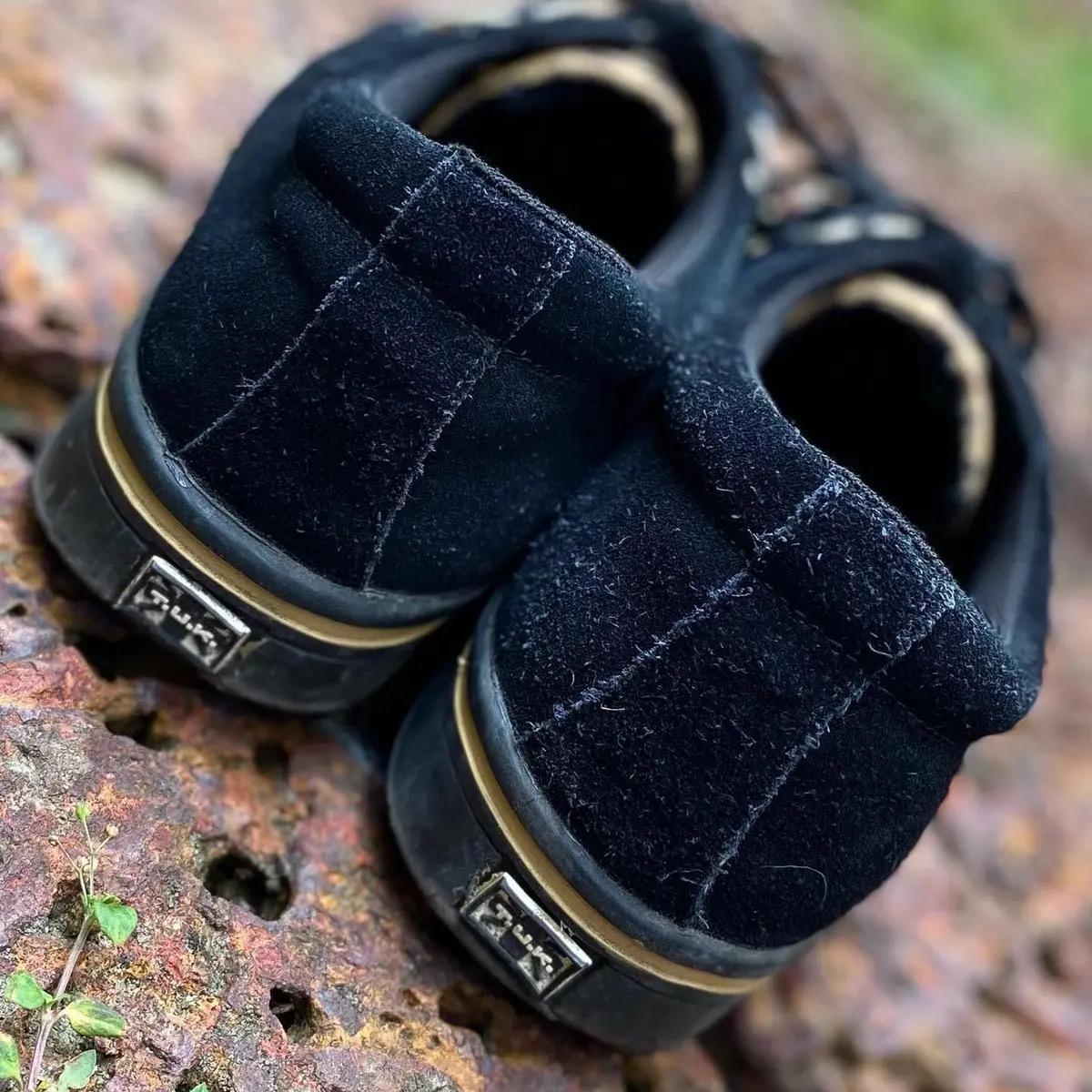 Y2K T.U.K Creepers Black & Leopard | Low Sole Punk Goth Platform