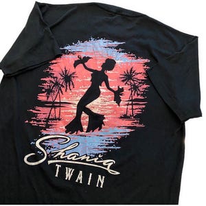 Vintage 90s Shania Twain T-Shirt Made in USA – Size XL