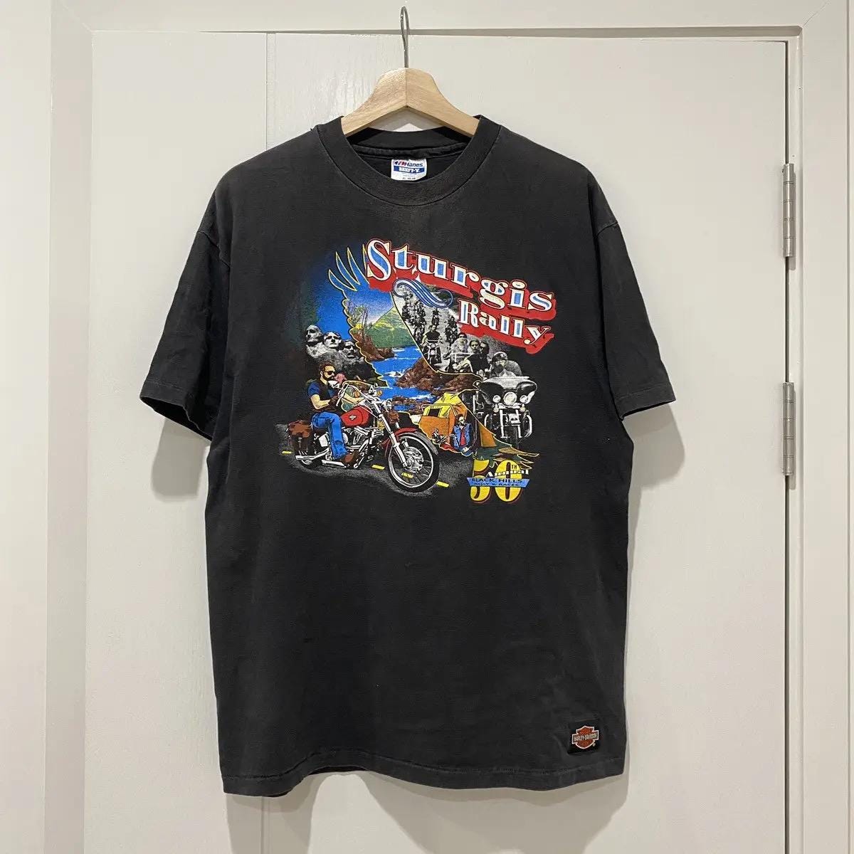 Vintage 1990s Harley-davidson® Sturgis 50th (DDP / No Import Fees