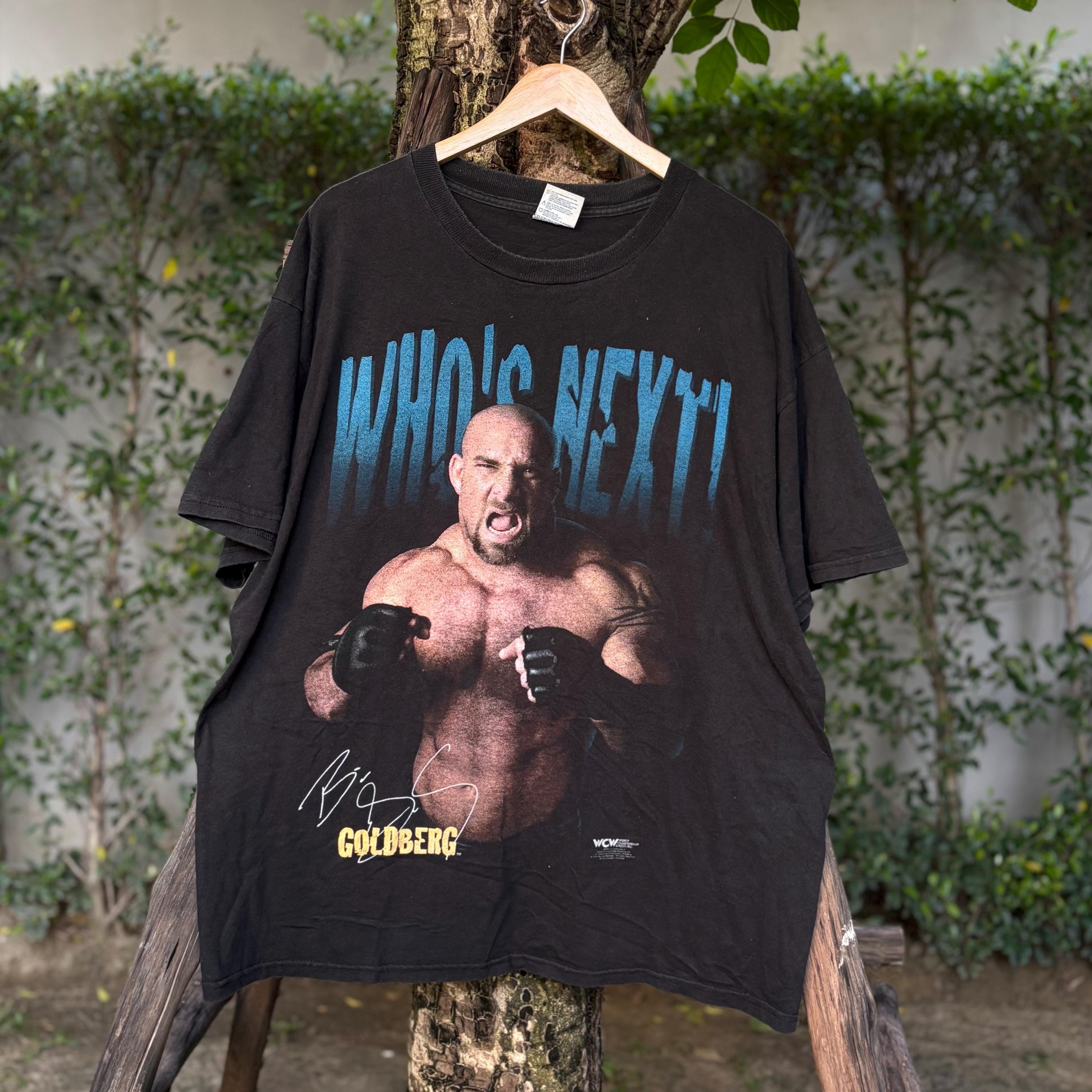 1998 Goldberg Wcw Wrestling Tee - Etsy