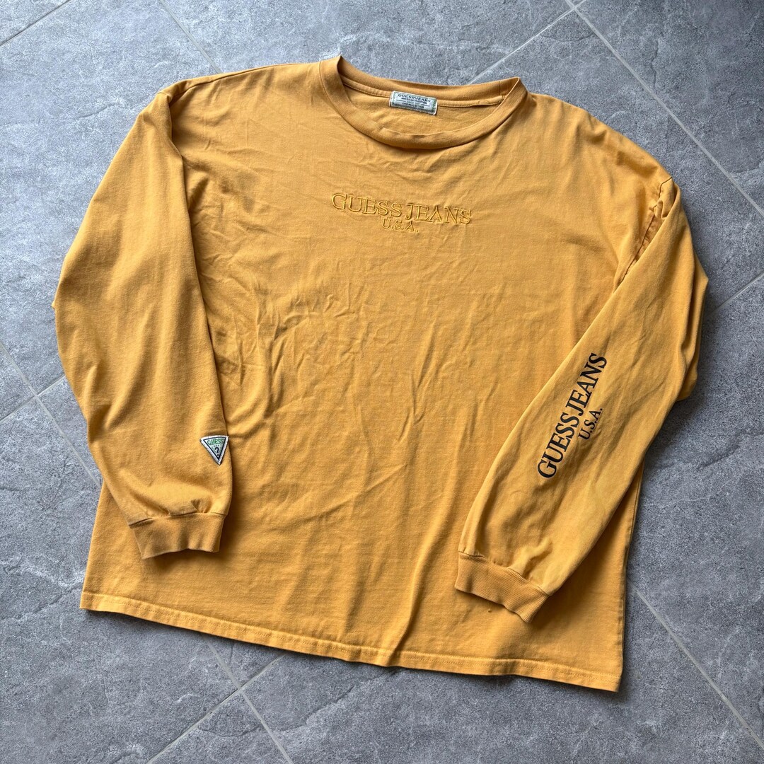 ヴィンテージ 90年代 Guess Jeans USA 長袖Tシャツ | レトロ 