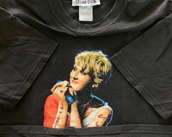 Vintage 2000s Celine Dion Las Vegas Tour T-shirt Size M - Etsy