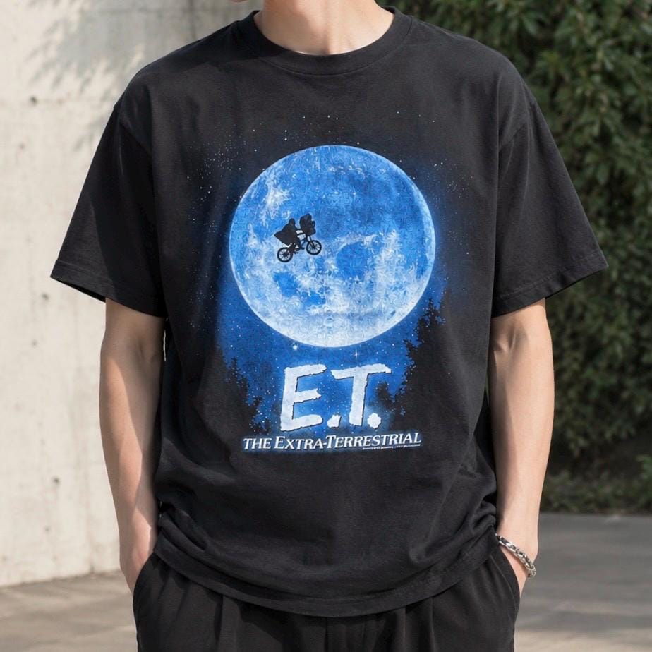 Vintage 2005 E.T. the Extra-terrestrial Tee Rare Movie Graphic - Etsy