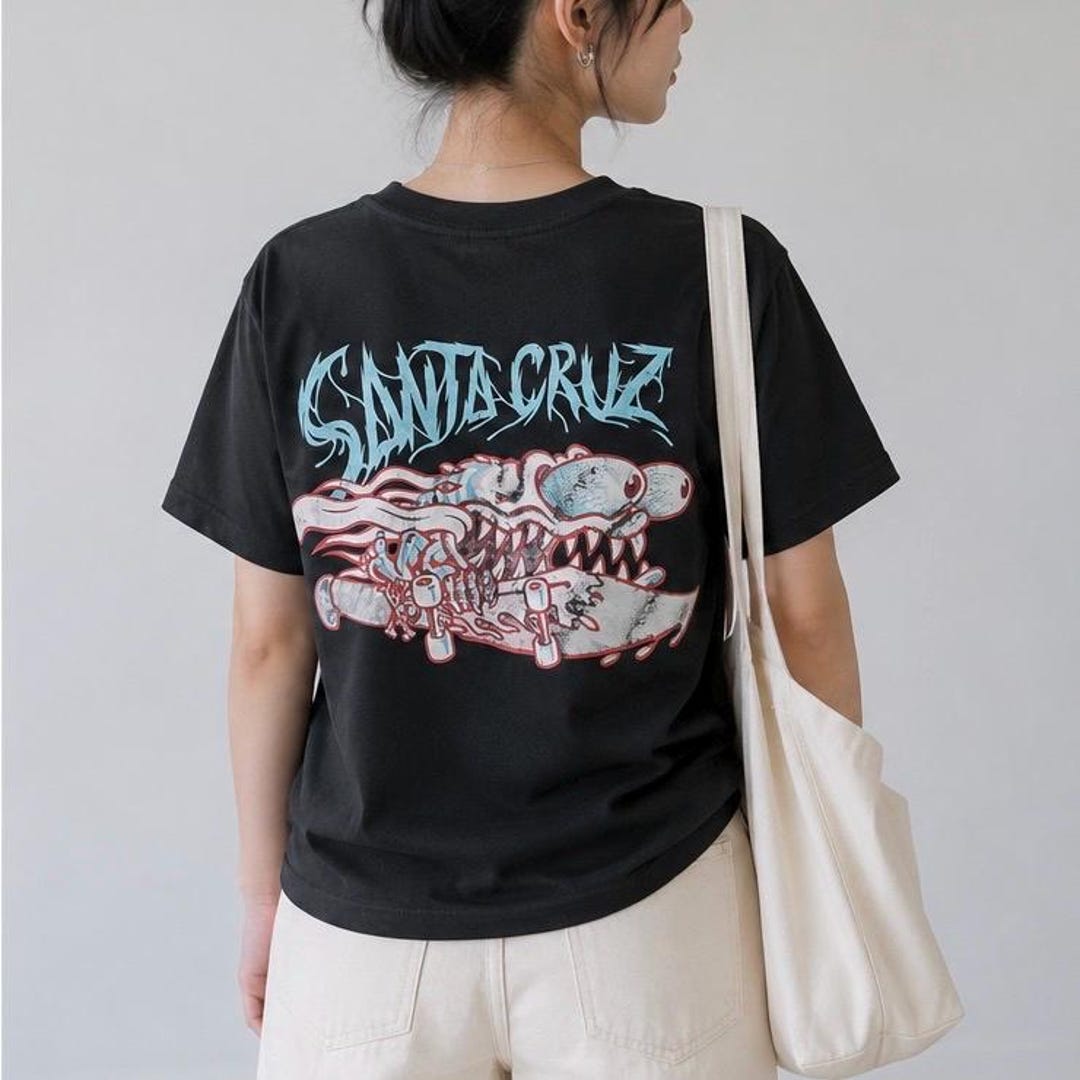 SANTA CRUZ ロゴ ビンテージTシャツ Vintage Y2K Santa Cruz T-shirt Size M - Etsy Israel