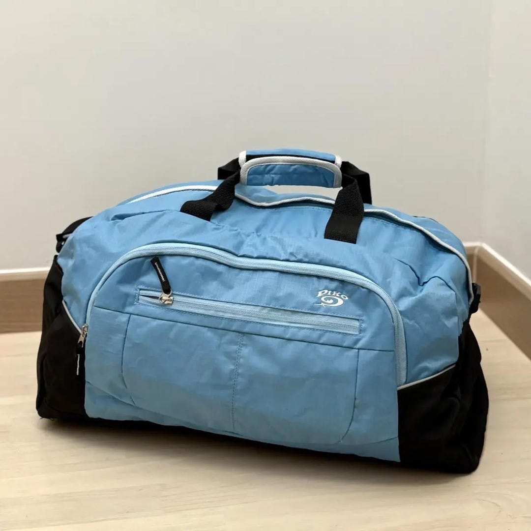 Vintage Y2K PIKO Japan Duffel Bag – Sky Blue Nylon - Etsy