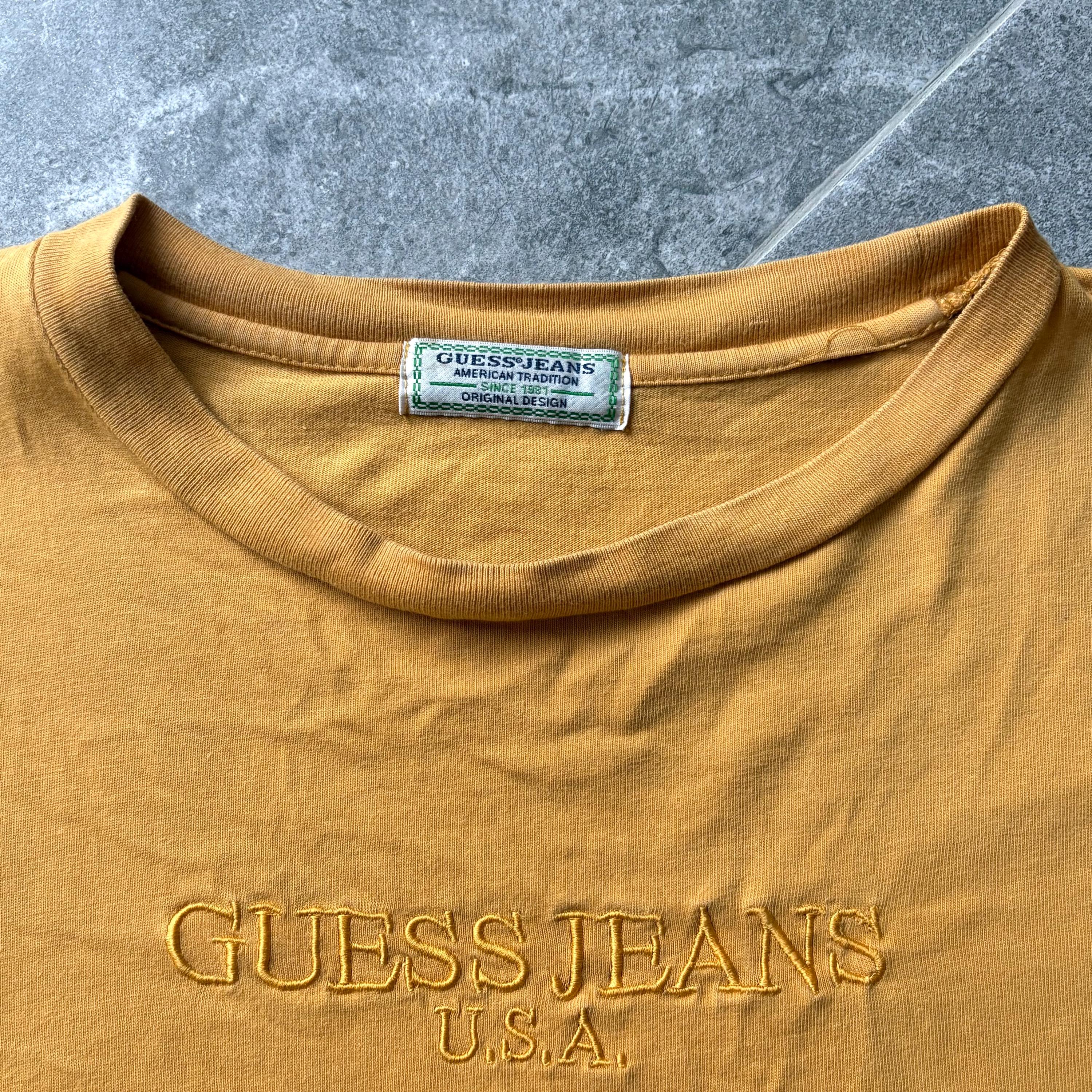 ヴィンテージ 90年代 Guess Jeans USA 長袖Tシャツ | レトロ 