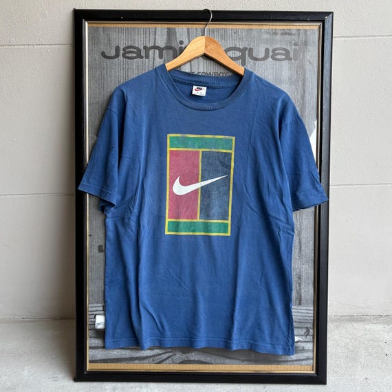 Vintage Nike T-shirt Made in Australia 90s Swoosh Logo Size L - Etsy