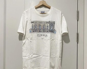 Camiseta promocional vintage de artista del Powell Symphony Hall de los años 90