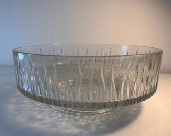 Vintage glazen kom van Ravenhead