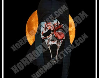 Zombie Ghostface | Scream | Adult Horror Die Cut Waterproof Laminated Sticker
