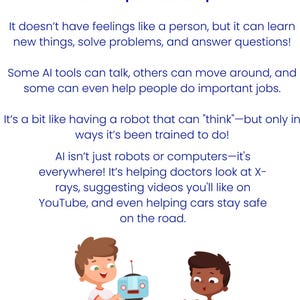 AI for Kids Workbook Bundle: STEM & ChatGPT Learning (Digital Download) image 5