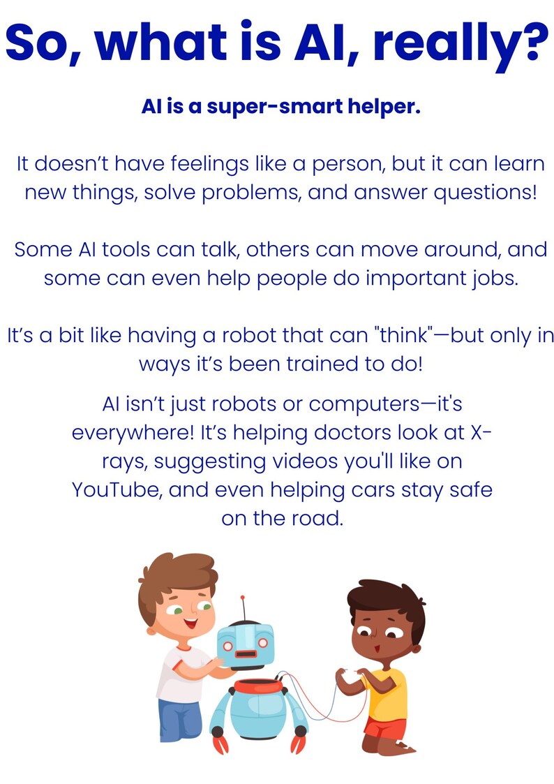 AI for Kids Workbook Bundle: STEM & ChatGPT Learning (Digital Download) image 5