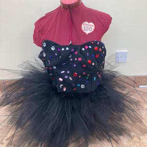 Cosmic Showgirl Corset & Tutu Set – Size 10