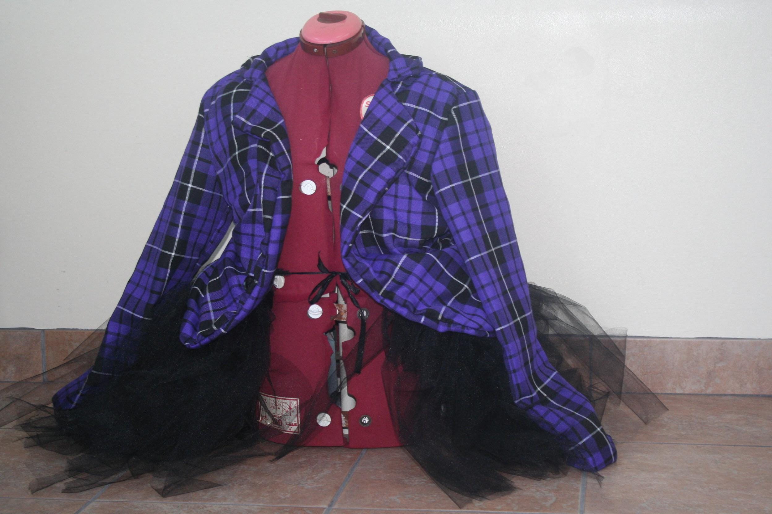 Purple Tartan Jacket UK