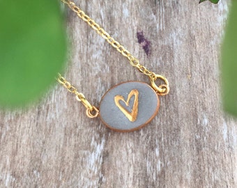 Tiny Heart Necklace - The most adorable dainty piece of jewelry in the world