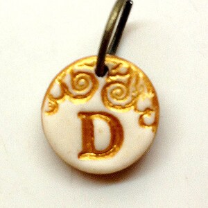 Extra Letter Medallion - Add a small medallion to your necklace- with shipping fee