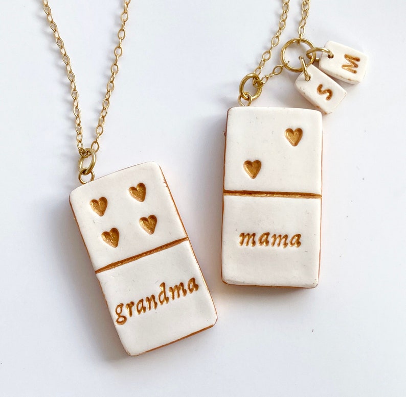 Mother of three kids, Four kids Family Necklace, Mother's Day Jewelry, Grandmother of six, Grammy of five, Three grandchildren, Mama of two image 2