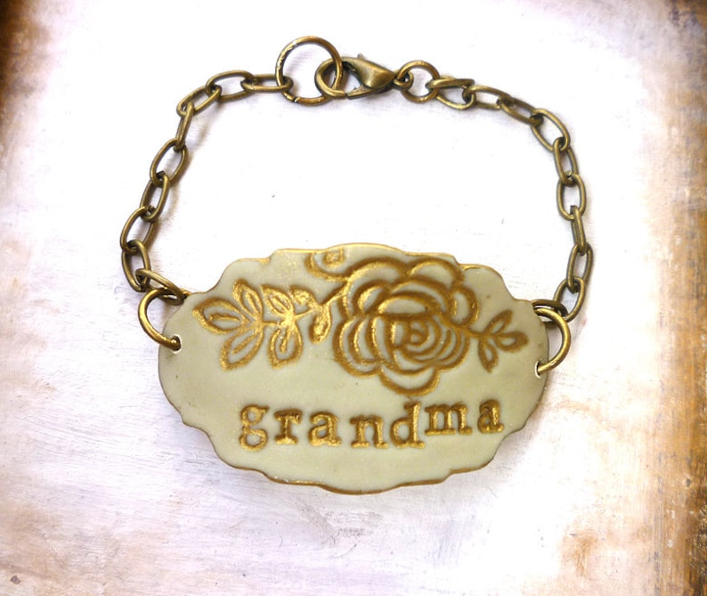 Grandmother Bracelet, Grandma, Nana, Grammy, Granny, Nanny, Yia Yia, Bubbie, oma Bracelet, Mother's Day Gift, Women's personalized Jewelry image 5