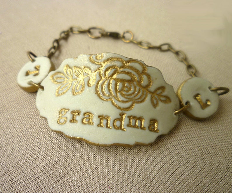 Grandmother Bracelet, Grandma, Nana, Grammy, Granny, Nanny, Yia Yia, Bubbie, oma Bracelet, Mother's Day Gift, Women's personalized Jewelry image 4