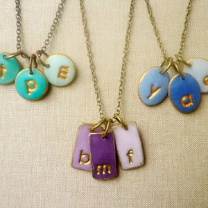 Charm de letra pequeña ADICIONAL