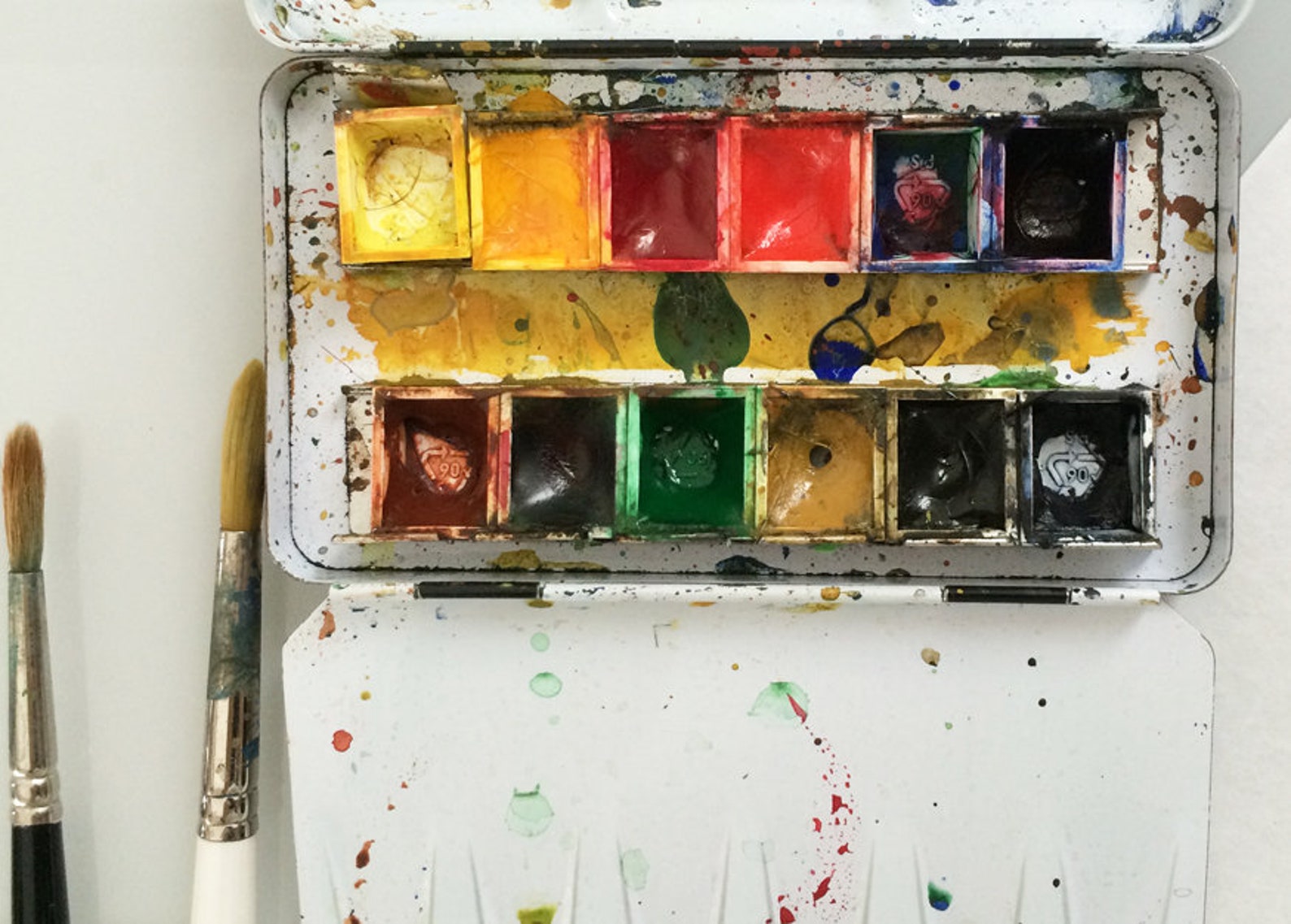 Bright Colorful Artwork Giclee Art Print 8 X 10 Modern Etsy