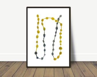 Office Wall Art Print, Positive Wall Art, Modern Wall Art, Connections Art Print