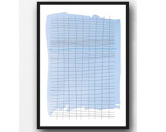 Abstract Drawing, Graphite Drawing, Modern Wall Art, Minimalism, Abstract Art