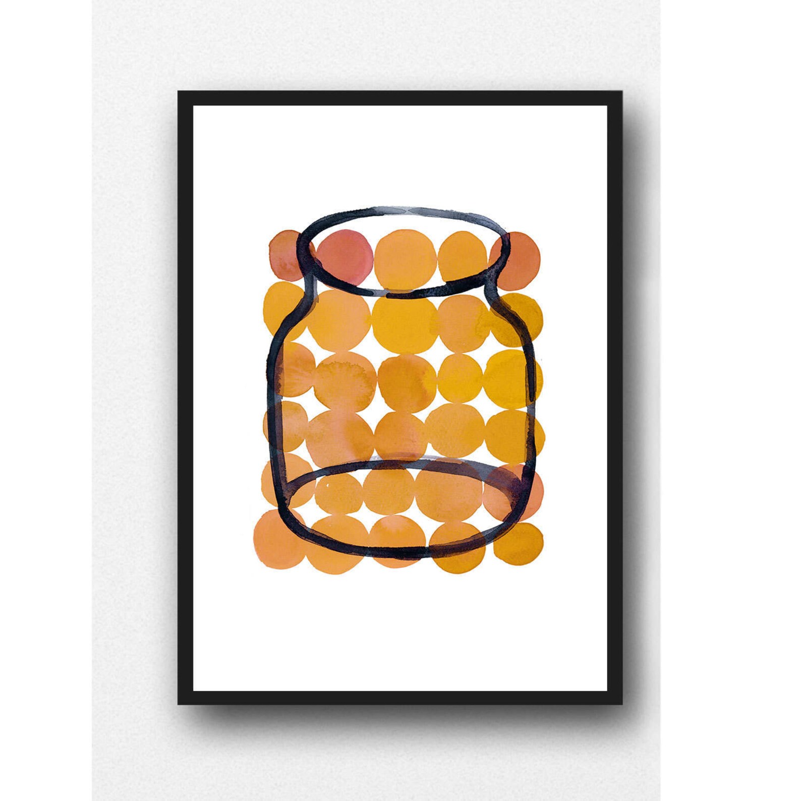 Watercolor Green Kitchen Art Green Wall Art Kitchen Decor Etsy