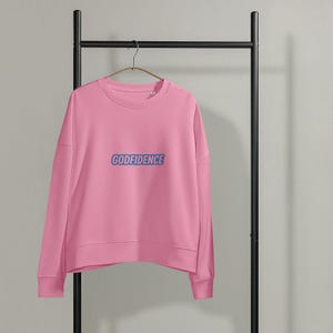 GODFIDENCE – Women’s Organic Crew Neck Sweatshirt